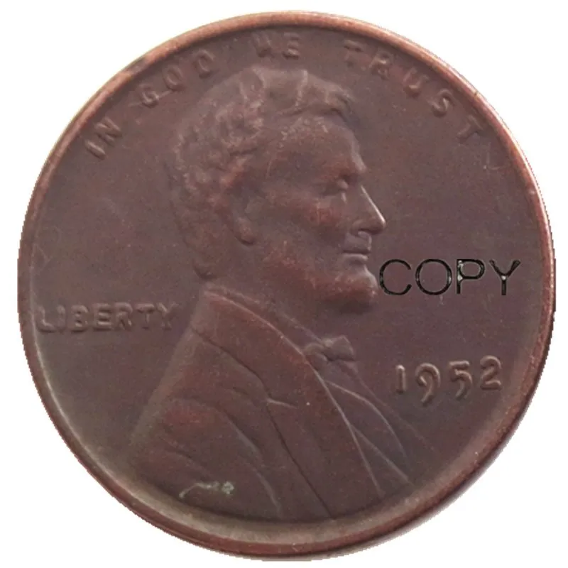 Копия монет US One Cent 1952P/D/S