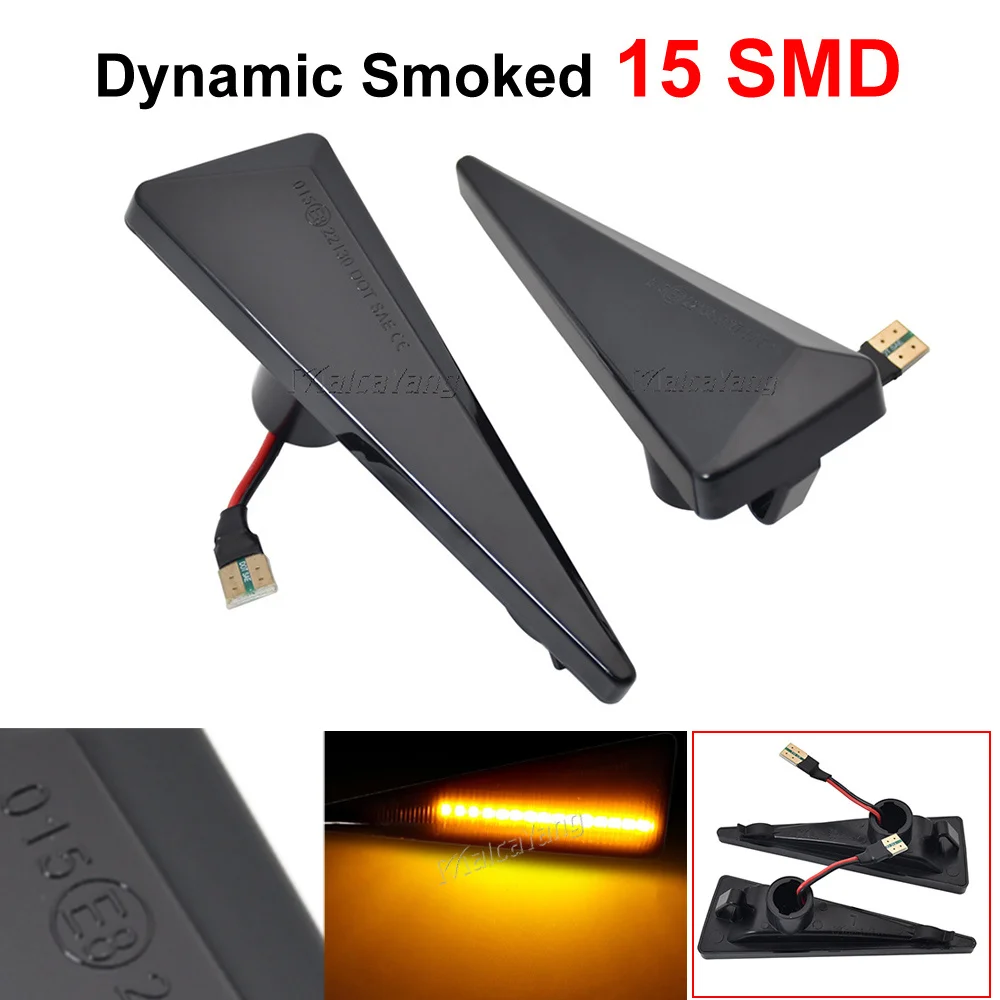 

2 шт. динамические повторители, светодиодные боковые габаритные фонари для Renault Megane 2 CC/Vel Satis/Wind/Avantime/Grand Scenic 2/Espace 4/Thalia