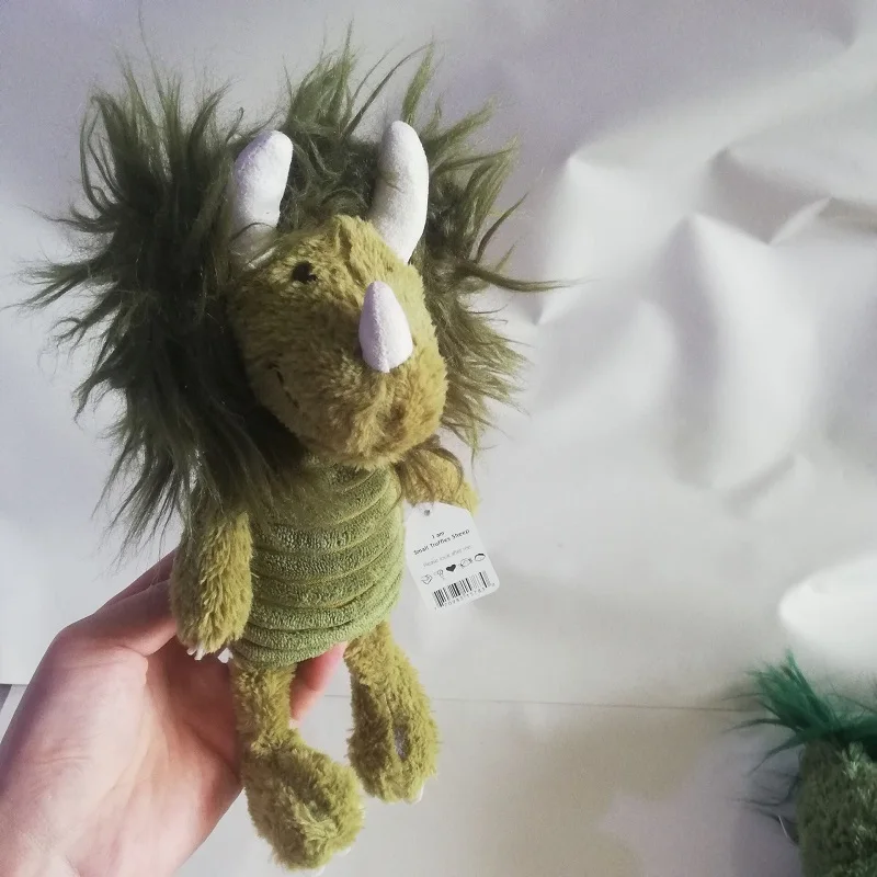

Милая мультяшная плюшевая игрушка динозавр около 25 см, мягкая кукла динозавра, детская игрушка, подарок на день рождения b2838