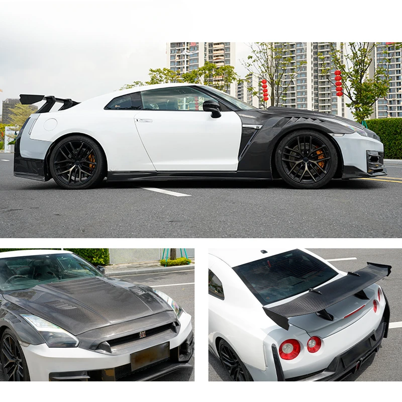 Новые продукты GTR35 Skyline Upgrade Nismo Bodykit Модификация автомобиля Детали кузова из