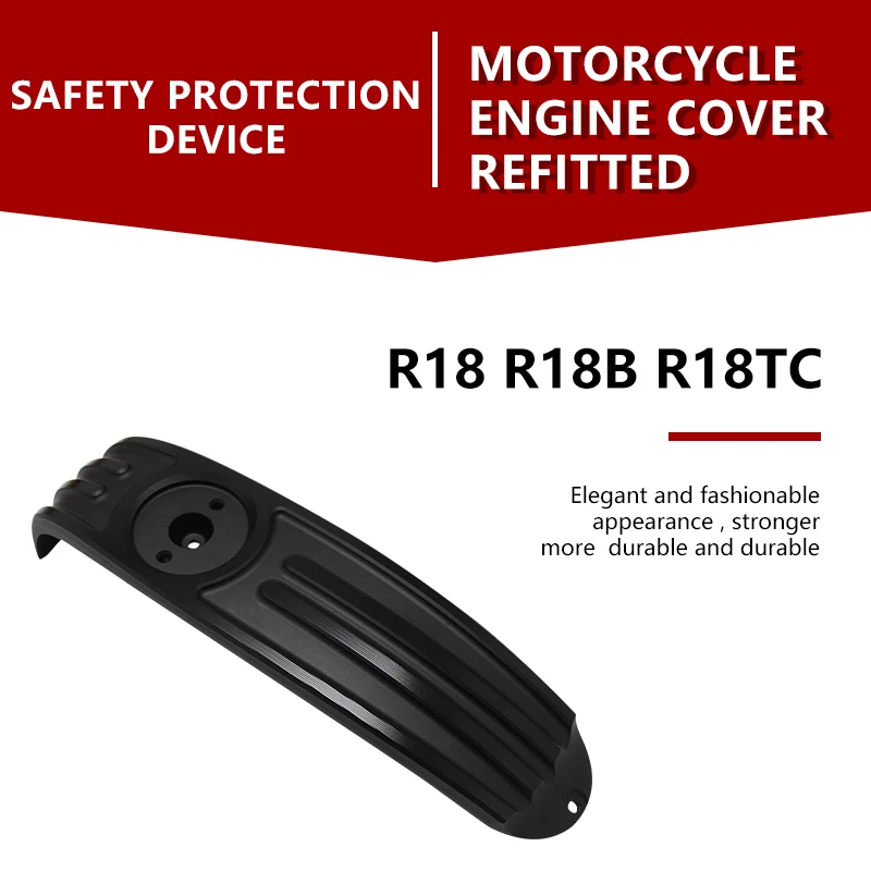 

Suitable for BMW R18 R18B R18TC Motorcycle Modified Engine Cover Accessories Aluminum Alloy Protect Generator Cover Decoration