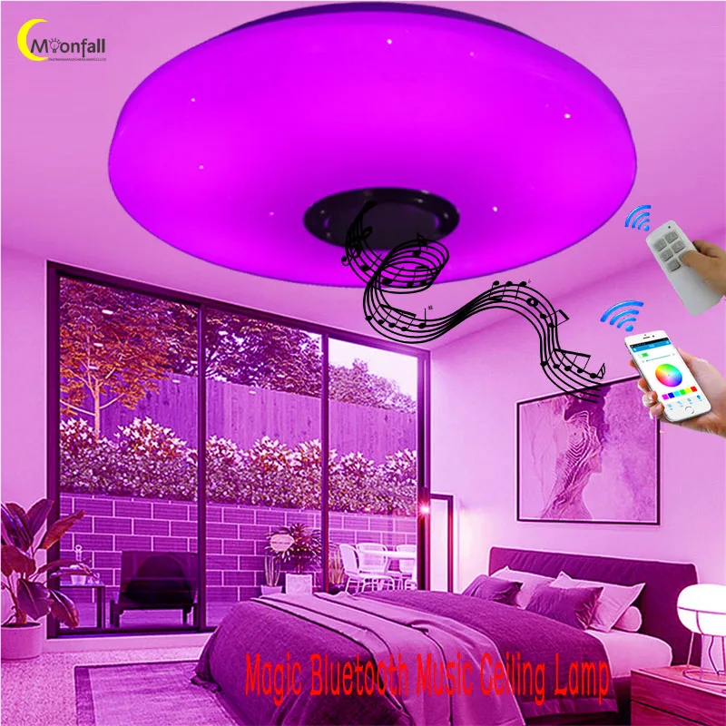 Cmoonfall светодиодные лампы для жилых помещений декоративные Techo умная потолочная