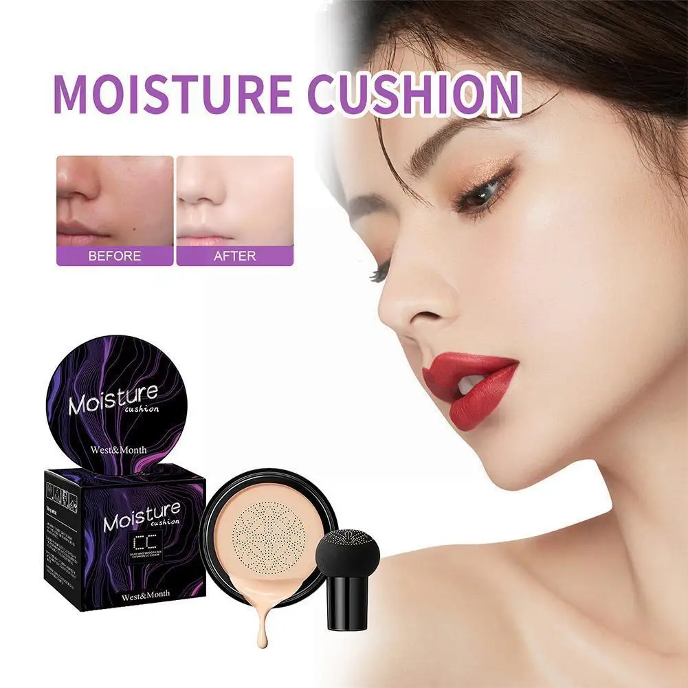 BB-крем с грибовой головкой, крем-основа для макияжа лица, консилер, воздушная подушка для девушек, Косметика для макияжа, воздушная подушка M5C5