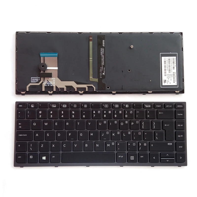 Клавиатура US/SP/LA/BR/UK English для ноутбука HP ZBook Studio G3 Mobile US с подсветкой клавиш 841681-001 PK131C41A00.