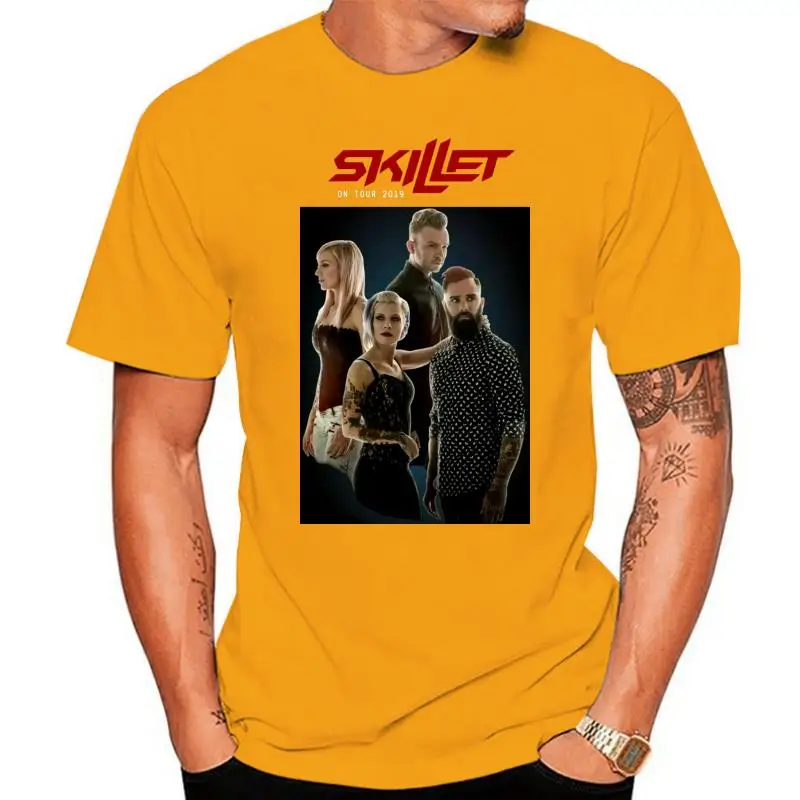 

Новая футболка Skillet On Tour 2022, черная женская футболка