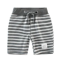 2022 new 1 7 years summer children boys shorts cotton striped little boys sports shorts kids toddler baby boys clothes pants