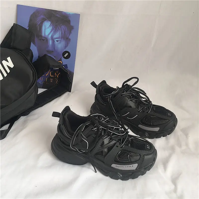 

Girls Fashion Sneakers 2022 Autumn New Design Women Chunky Sneakers Lovely Colorful Women's Casual Shoes Trainer