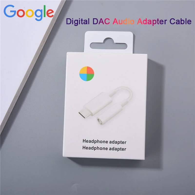 USB TYPE-C TO 3.5MM Headphone Connector DAC HD Audio Cable Adapter For Google Pixel 6 7 5 Pro 6A 5A 4A 3A 3 2 XL