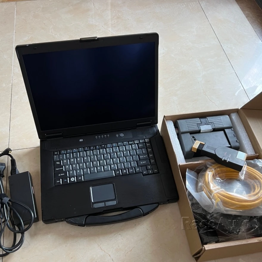 90% новый ноутбук CF52(i5,4 Гб) новейшее программное обеспечение 1 Тб HDD с профессиональным диагностическим инструментом для BMW ICOM A2 полный кабель работает напрямую