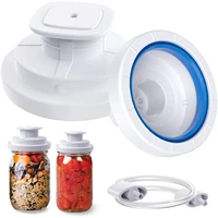 jar sealer with accessory hose and attachment for wide and regular mouth vacuum sealer silicone durable sub sale
