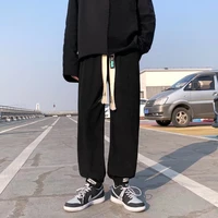 pants male spring summer high street ins tide brand pants student loose trend beam foot casual sports pants