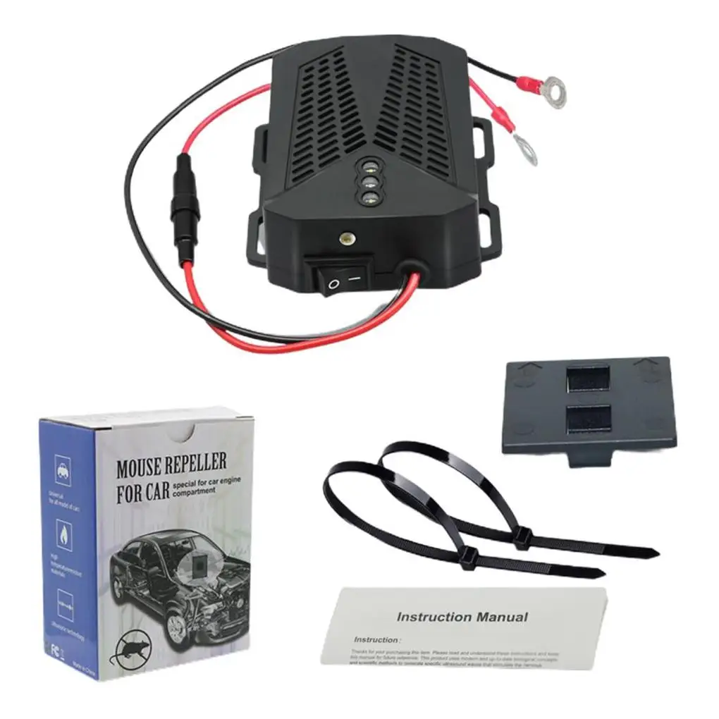 12 В автомобильный отпугиватель мышей грызуны звуковые аксессуары для борьбы с