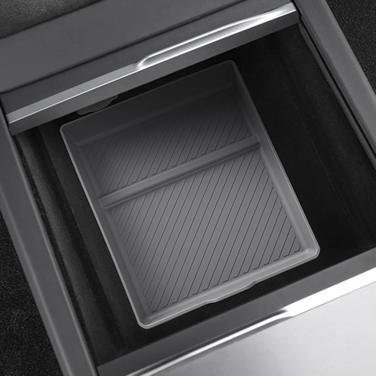 Для + New Model3 Силиконовая накладка с центральным управлением Ящик для хранения