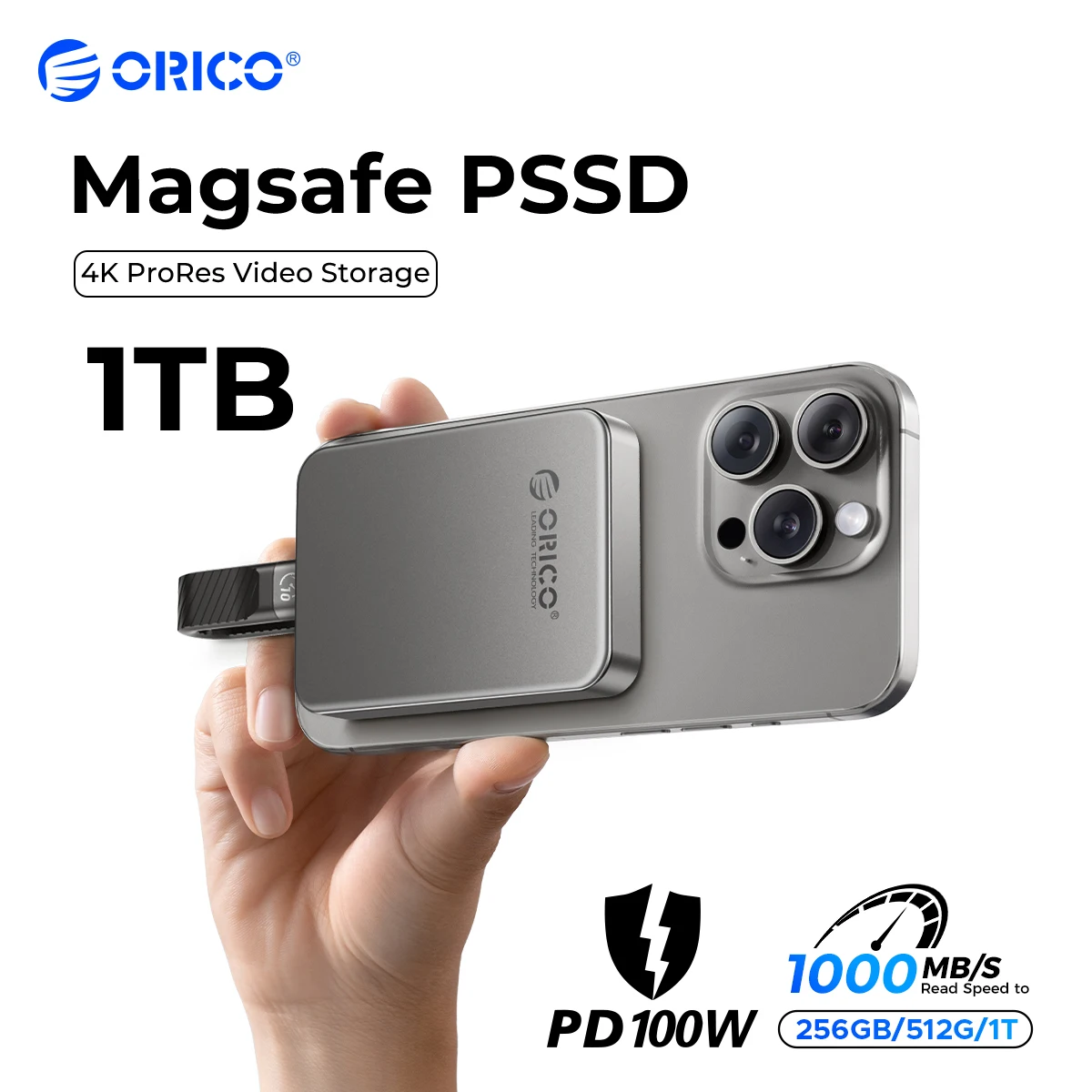Внешний твердотельный накопитель ORICO для iPhone | AliExpress