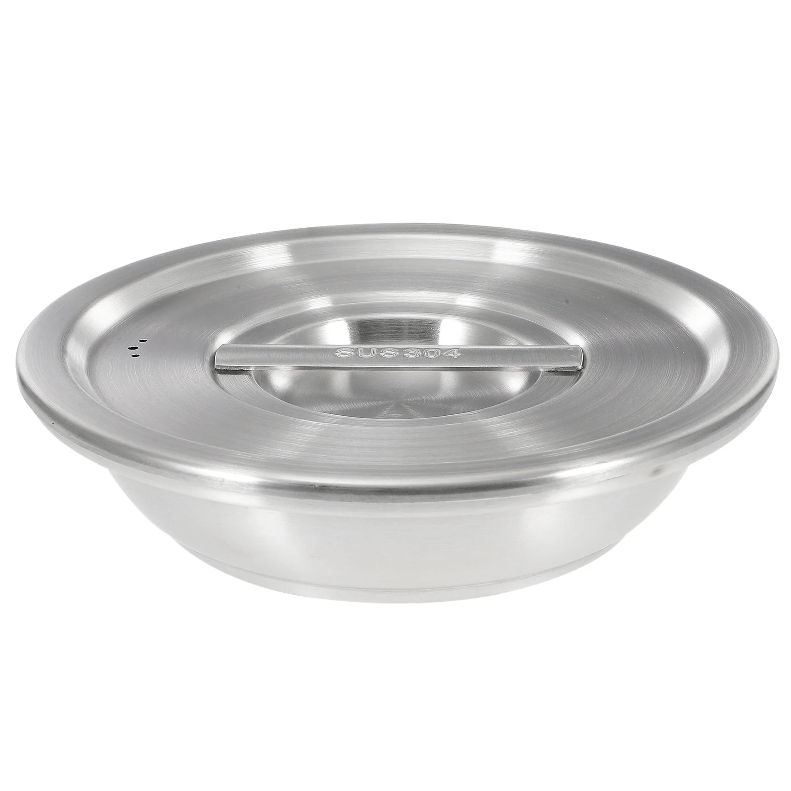 

Cooking Bowl Round Serving Platter Stainless Steel Salad Bowl Snacks Serving Plates Stainless Steel Mixing Bowl