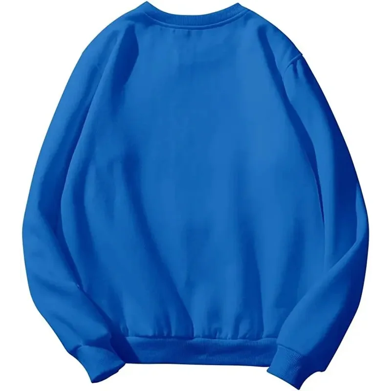 Толстовка TommyInnit Dream Team SMP Merch синий свитер с круглым вырезом и длинными рукавами