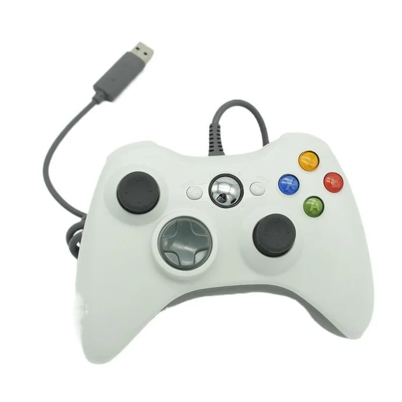 

USB Wired Vibration Gamepad Joystick for PC Controller for Windows 7 / 8 / 10 Not for Xbox 360 Joypad with High Quality