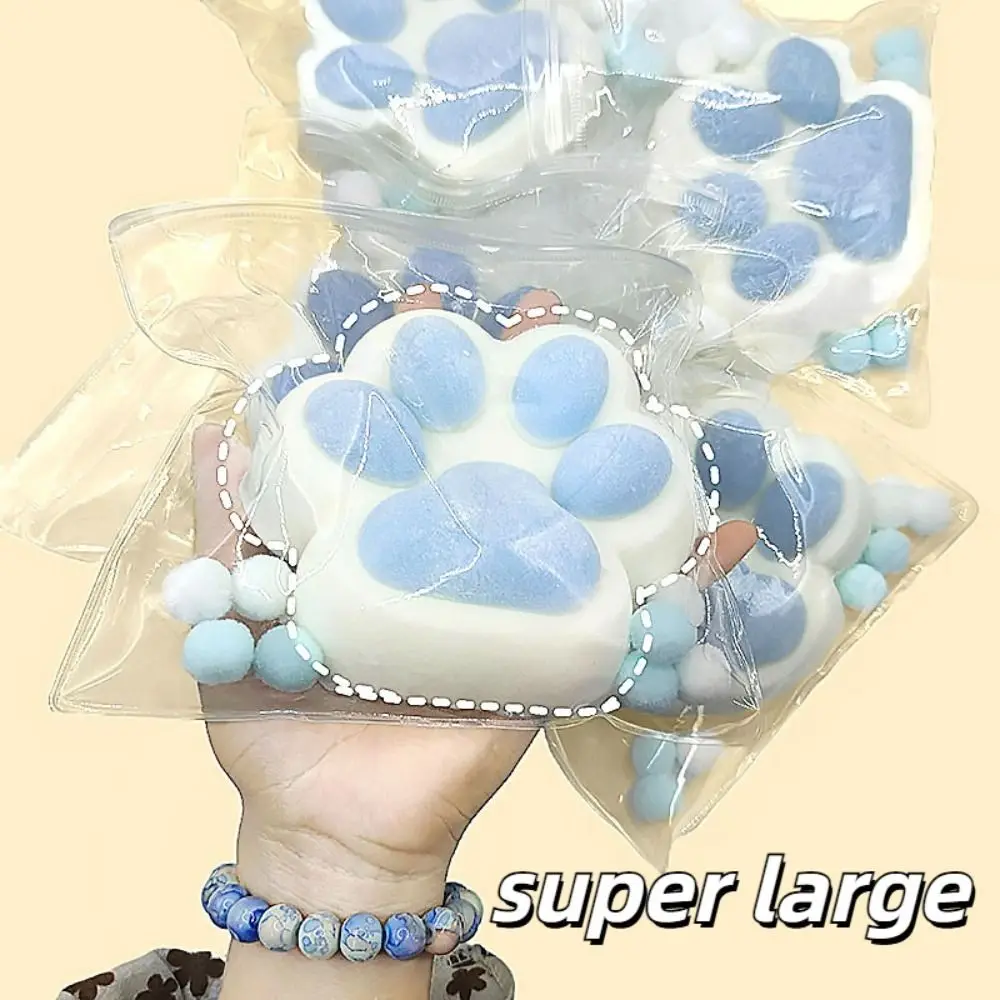 Большие мягкие моти-кошачьи игрушки для снятия стресса TPR сжимаемые щипцы