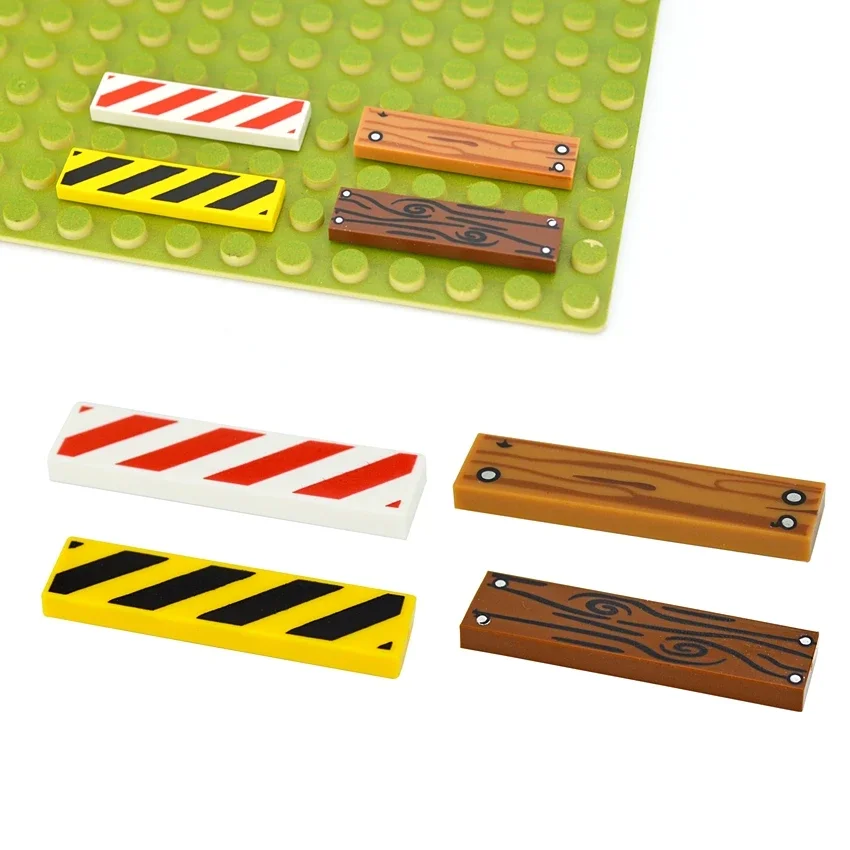 Конструктор MOC Классический с принтом плитки совместимый городскими