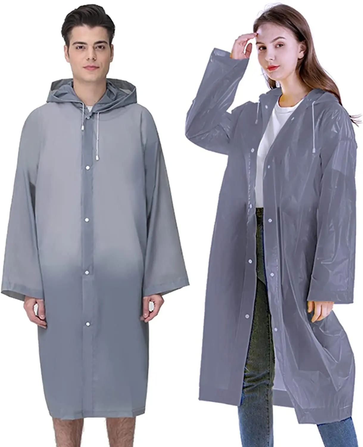 

Плащ-пончо для мужчин и женщин, многоразовый водонепроницаемый дождевик, верхняя одежда, костюм, прозрачное, черное, желтое, синее, 2-5 шт.