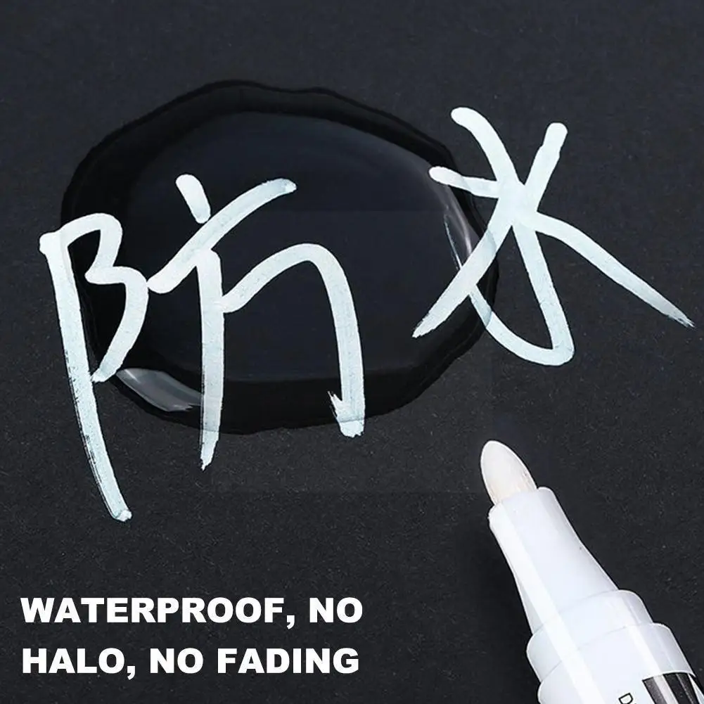 

1 шт. автомобильная краска-ручка, водонепроницаемая автомобильная колесная шина, масляная краска-ручка, Перманентная краска, маркер для Cd-ши...