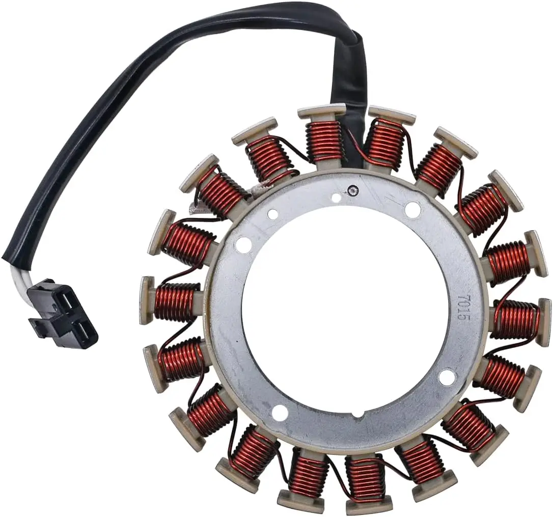 Фото Совместим с двигателями Kawasaki FS600V, FS730V, FR541V, FX481V: Регулятор напряжения 21066-7017, Зарядная катушка-статор 59031-7017 №2