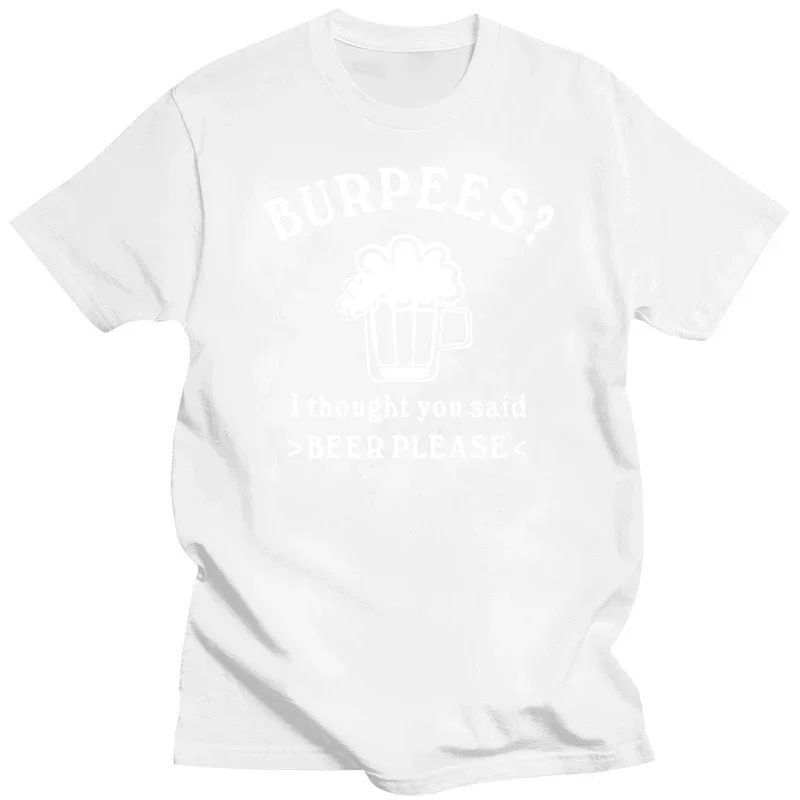 Фото Футболка мужская с коротким рукавом и надписью «Burpees» №2