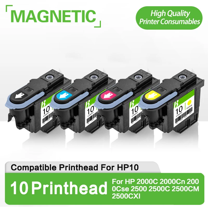 

New Compatible For HP 10 Printhead C4800A C4801A C4802A C4803A Print Head For HP 2000C 2000Cn 2000Cse 2500 2500C 2500CM 2500CXI