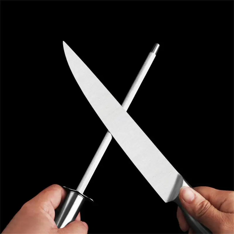 

Hollow handle sharpening rod powerful sharpener convenient sharpening bar kitchen manual sharpening tool