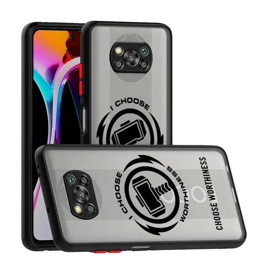 Чехол для телефона Xiaomi Redmi 12C 10A 12 13C 10 10C A1+ A2 Plus 9 9A 9C 9T K40 Pro Marvel Iron Hero Logo Soft Cover Capa