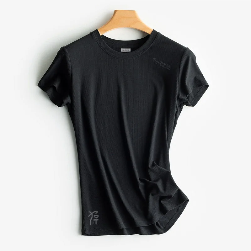 

NEW High-quality soft Classic Cotton summer casual short-sleeved breathable women's T-shirt