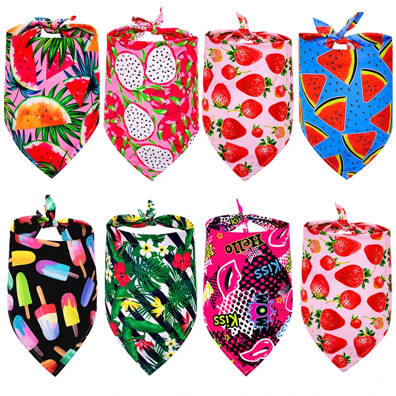 

Small 30pcs Bulk Bandanas For Puppy Pet Dogs Summer For Accessories Scarf Dogs Small Dog Bibs Dog Grooming Bandana Dog