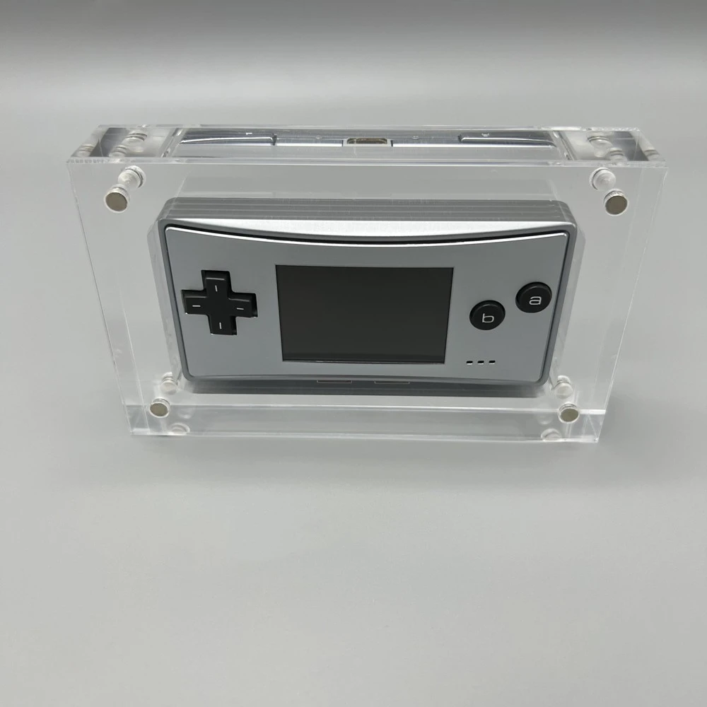 

Acrylic Box Protector For Nintendo GBM Game Boy MICRO Console Transparent Collect Box Shell Clear Display Case