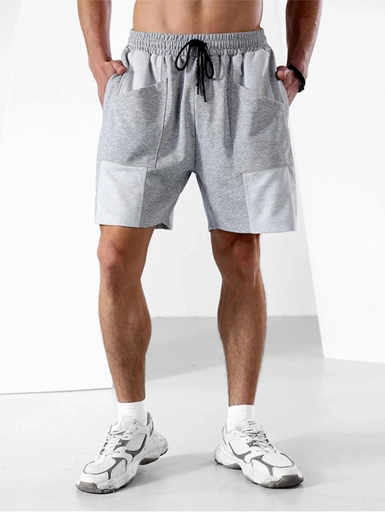 

High quality new men's summer casual sports shorts Men's Over sized, high-waisted, multi-pocket cargo shorts Men's Five pants