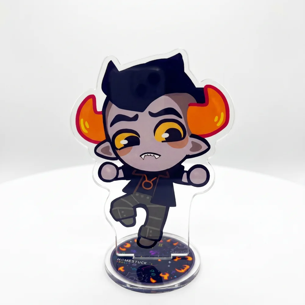 Брелок-подставка из акрила 10 см по игре Homestuck: Каркат, Вантас, Терези, Пироп, Вриска, Серкет, Гамзее, Макара, Каная. Декор для стола, подарок для фанатов. (art.: 3920dae439665) - 3920dae439665