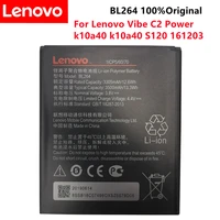 original bl264 battery for lenovo vibe c2 power k10a40 k10a40 3500mah cellphone tracking number
