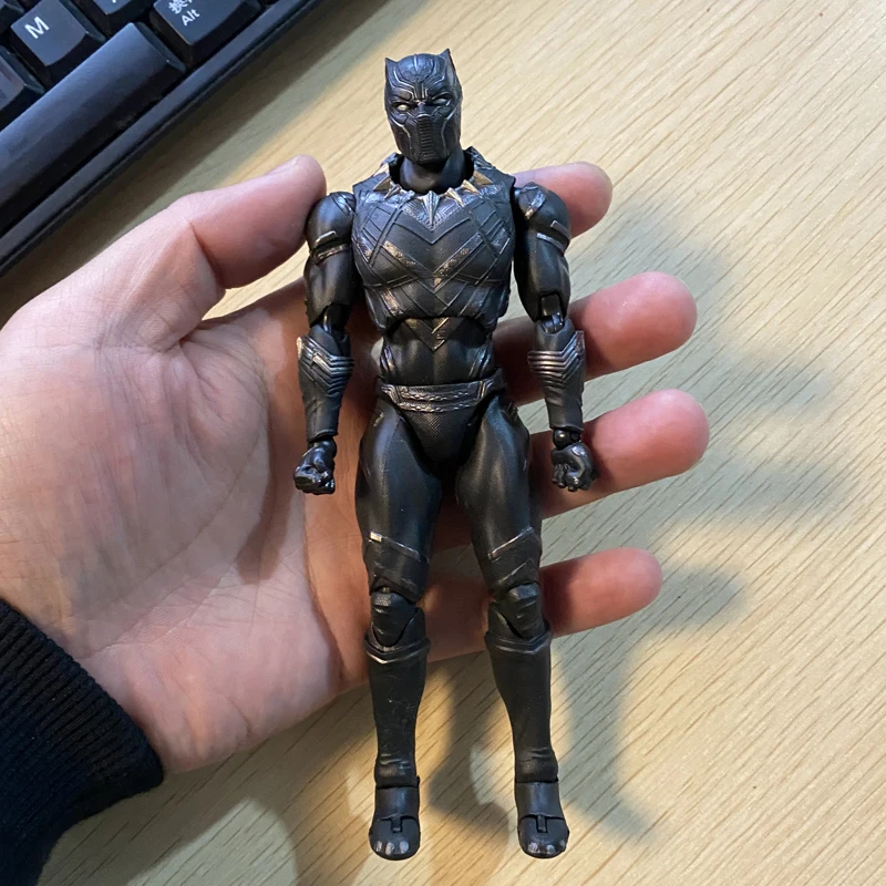 SHF экшн-фигурки героев гражданской войны Marvel Черная пантера |