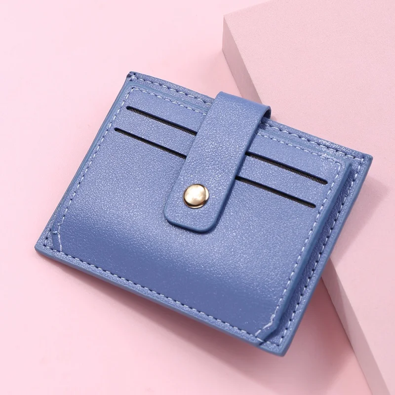 2023New Women's Wallet Short Coin Purse Fashion PU Leather Multi-card Bit Card Holder Mini Clutch for Girl