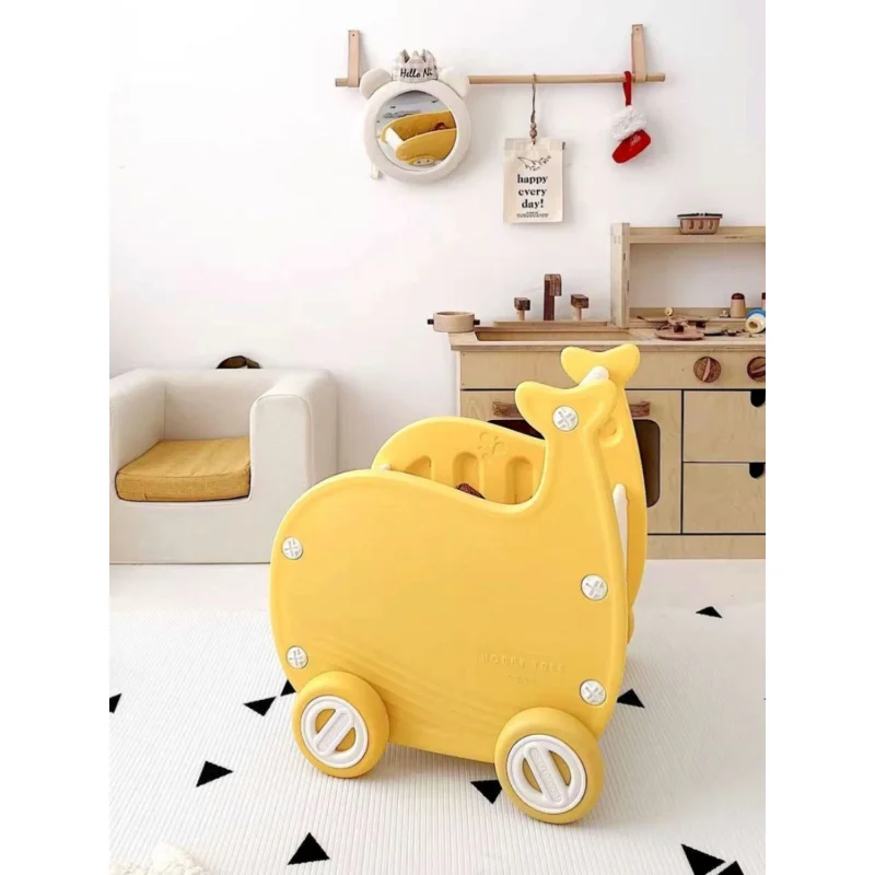 Детская корзина для покупок Habishu Trolley babyvivatrolley Walker Baby Storage Play House Toys
