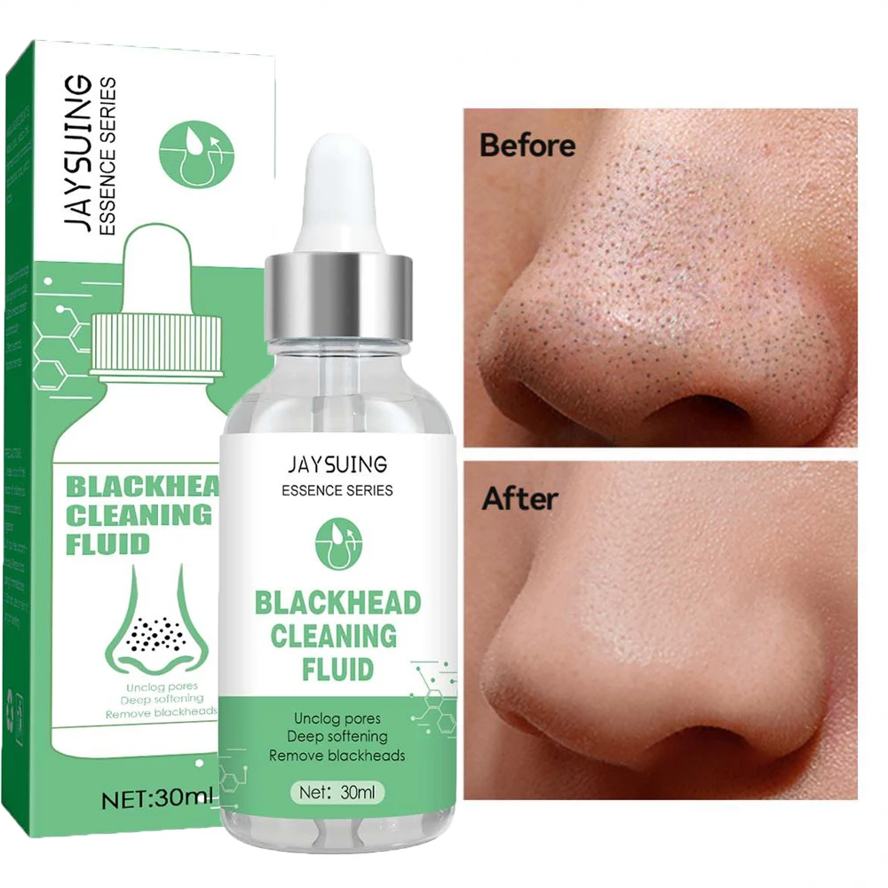 Blackhead Removal Serum Kit Deep Cleaning Remove Acne Shrink Pores Oil Control Lifting Firming Moisturizing Brighten Skin Care
