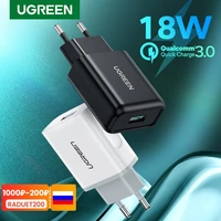 ugreen usb quick charge 3 0 qc 18w usb charger qc3 0 fast wall charger mobile phone charger for samsung s10 huawei xiaomi iphone