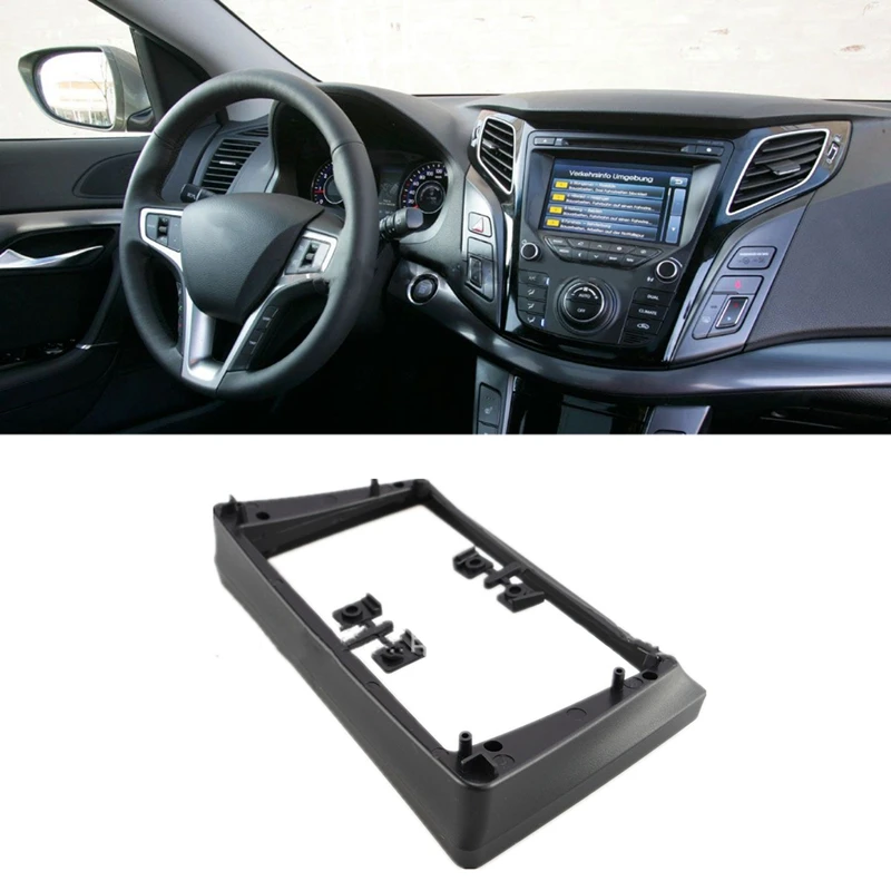 

9 Inch Car Radio Fascia For HYUNDAI I40 2016 DVD Stereo Frame Plate Adapter Mounting Dash Installation Bezel Kit