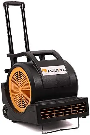 

1Hp 4000 Plus CFM Monster Air Mover Floor Carpet Dryers with Handle Wheelkit (Blue)