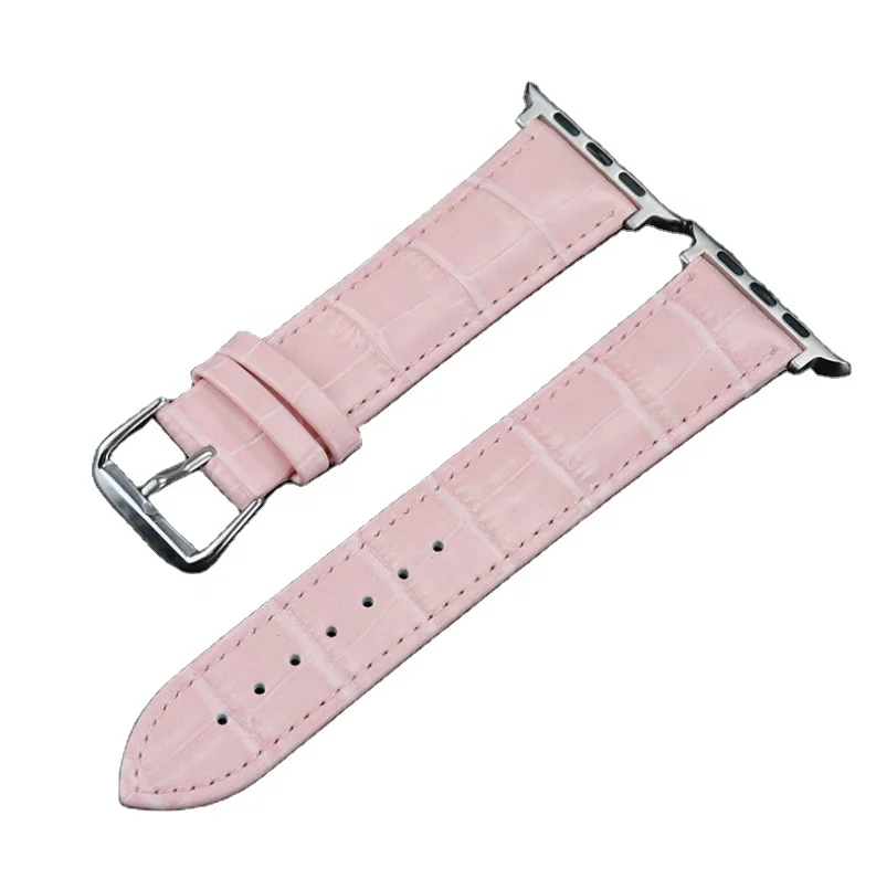 

Популярный высококачественный ремешок из плотной кожи для часов Apple 40 мм 42 мм