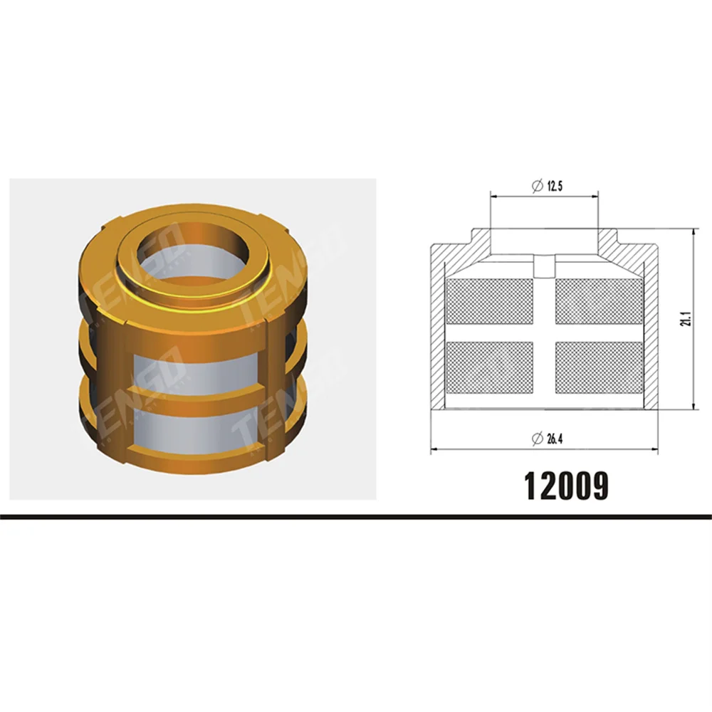 

Filter Fuel Injector Suppliers Fuel Injection Service Filter Size:26.4*21.1mm A12009 Black
