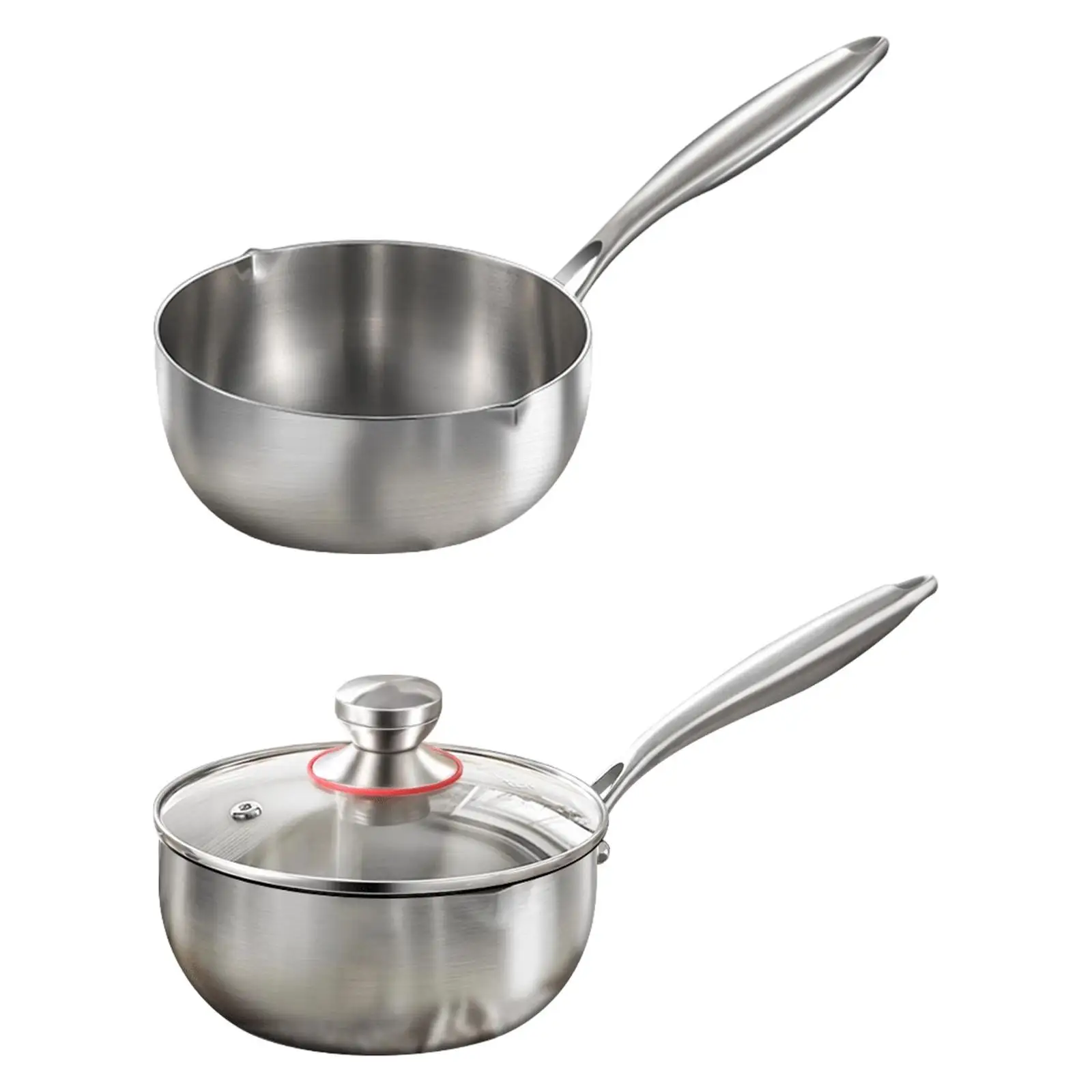 Сковорода для соуса из нержавеющей стали 16 см многофункциональная посуда с