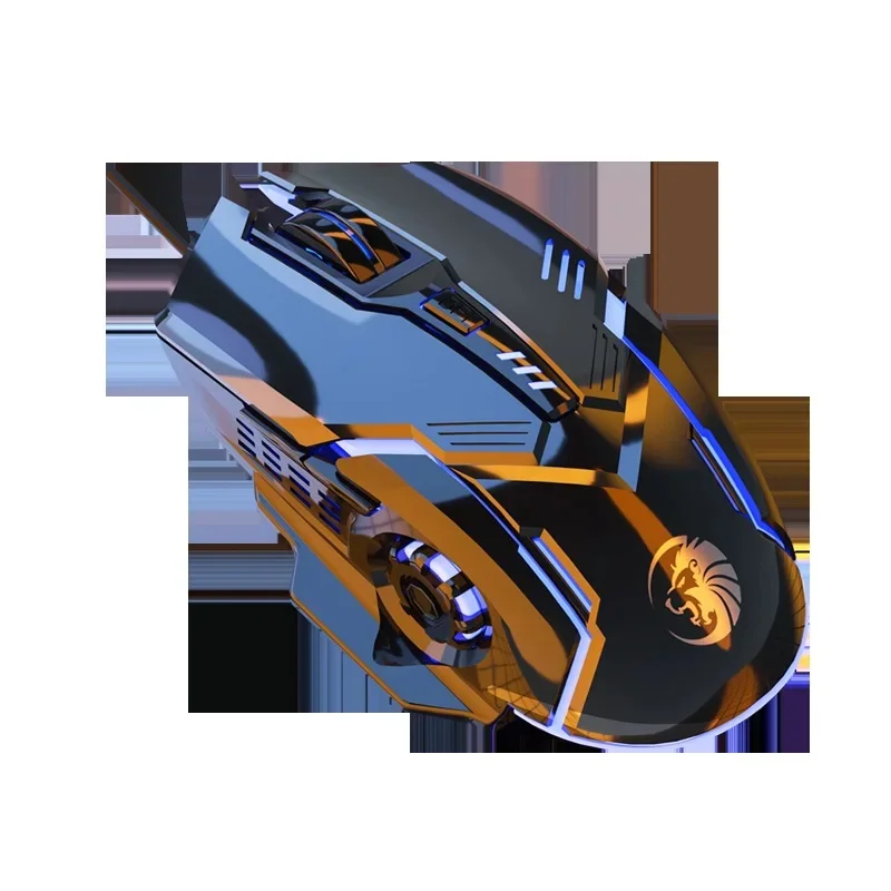 F7 Механическая проводная USBба Mute RGB Легкий звук Игровой офис CSGO Домашний