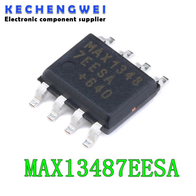 

10pcs/lot New MAX13487EESA MAX13487 SOP-8 Half-Duplex RS-485-/RS-422-Compatible Transceiver IC