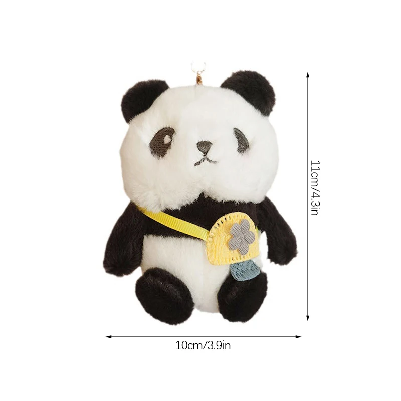 Брелок для ключей в виде милой мультяшной панды 11 см