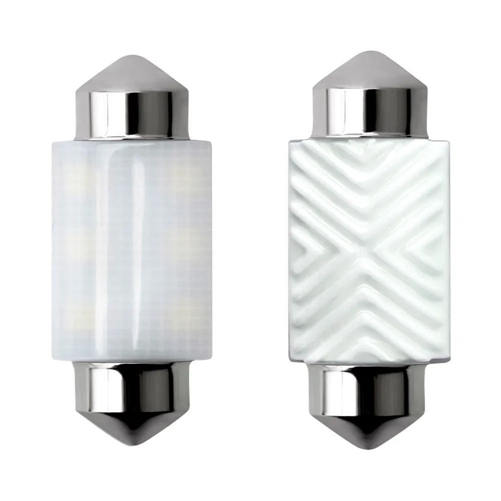 

2 шт., белые светодиодные лампы T10 / W5W 3030 SMD светодиодный в